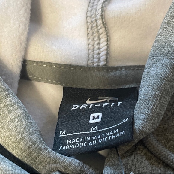 New! Nike Seattle Seahawks Dri-Fit Hoodie Hooded Sweatshirt Gray Mens Size Med - Picture 7 of 8